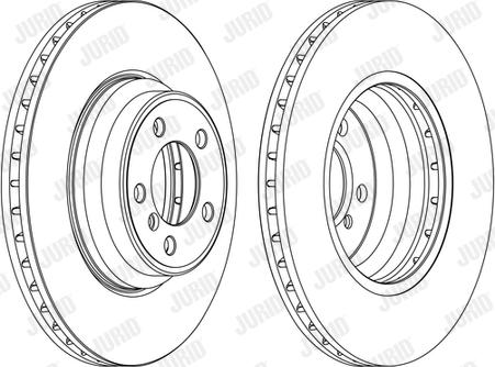 Jurid 562401J - Bremžu diski www.autospares.lv