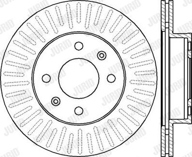 Jurid 562428JC-1 - Bremžu diski www.autospares.lv