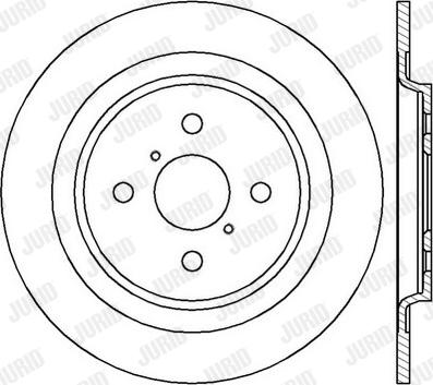 Jurid 562422JC-1 - Bremžu diski www.autospares.lv