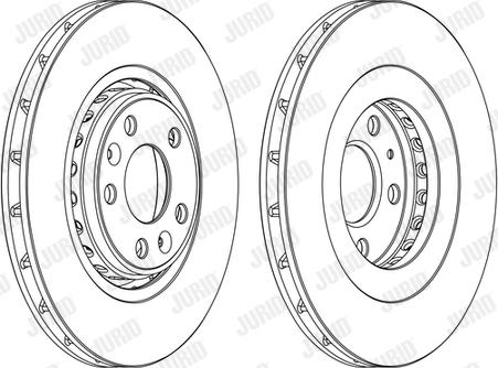 Jurid 562596JC - Bremžu diski www.autospares.lv