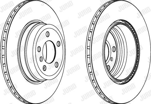 Jurid 562523JC - Bremžu diski www.autospares.lv