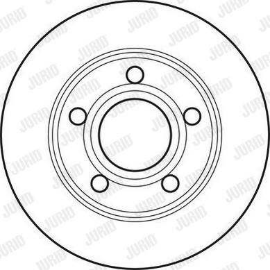 Jurid 562690JC - Bremžu diski www.autospares.lv