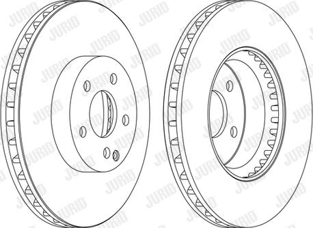 Jurid 562647JC-1 - Bremžu diski www.autospares.lv