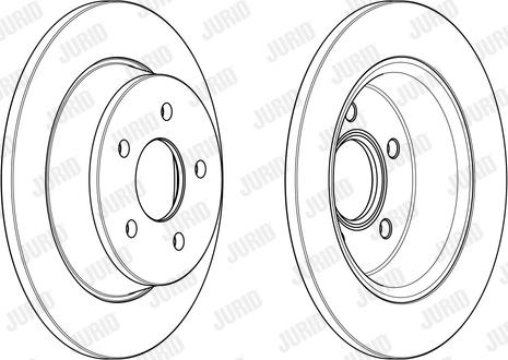 Jurid 562655JC-1 - Bremžu diski autospares.lv