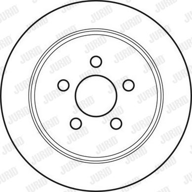 Jurid 562656JC-1 - Bremžu diski www.autospares.lv