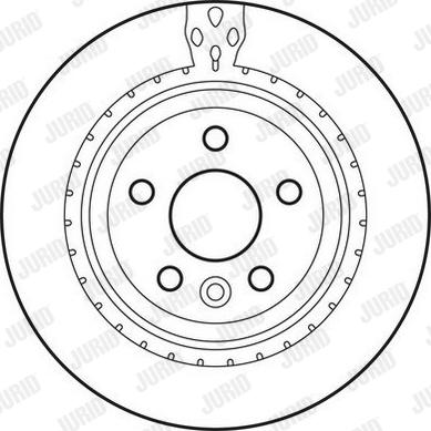 Jurid 562650JC - Bremžu diski www.autospares.lv