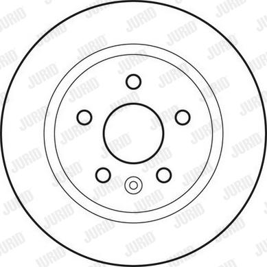 Jurid 562651JC-1 - Bremžu diski www.autospares.lv