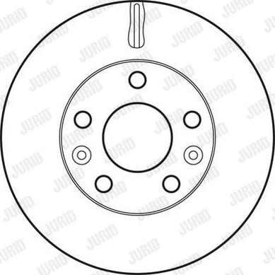 Jurid 562658JC-1 - Bremžu diski www.autospares.lv