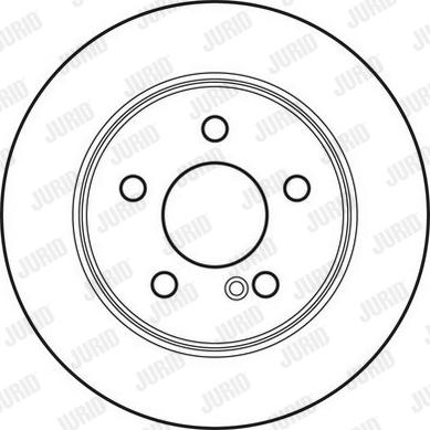 Jurid 562664JC-1 - Bremžu diski www.autospares.lv