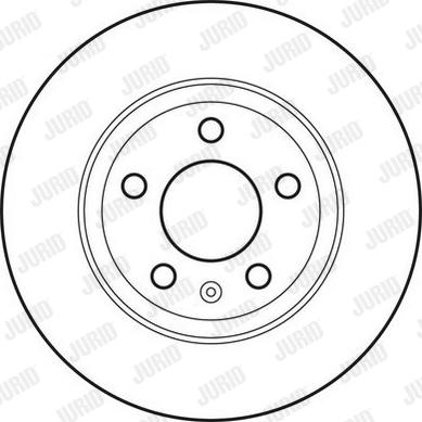 Jurid 562667JC-1 - Bremžu diski www.autospares.lv