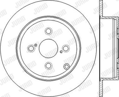 Jurid 562600JC-1 - Bremžu diski autospares.lv