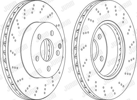 Jurid 562619JC-1 - Bremžu diski www.autospares.lv