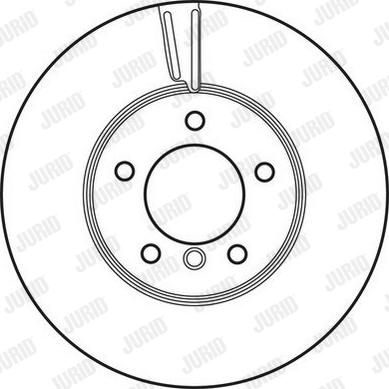 Jurid 562618JC - Bremžu diski www.autospares.lv