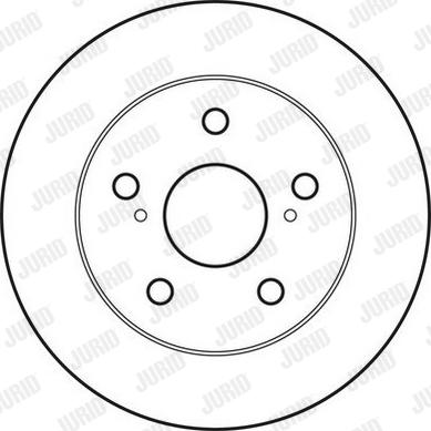 Jurid 562617JC-1 - Bremžu diski www.autospares.lv