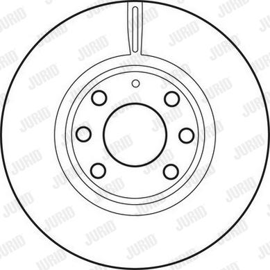 Jurid 562681JC - Bremžu diski www.autospares.lv