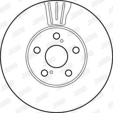 Jurid 562683JC - Bremžu diski www.autospares.lv