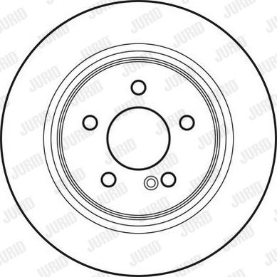 Jurid 562620JC-1 - Bremžu diski www.autospares.lv