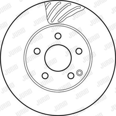 Jurid 562627JC-1 - Bremžu diski www.autospares.lv