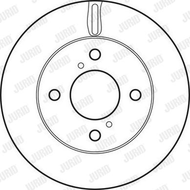 Jurid 562674JC - Bremžu diski www.autospares.lv