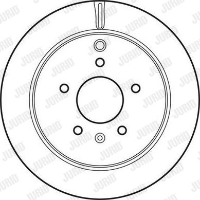 Jurid 562670JC - Bremžu diski www.autospares.lv