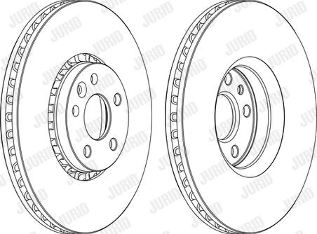 Jurid 562672JC - Bremžu diski www.autospares.lv