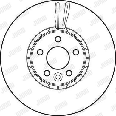 Jurid 562672JC - Bremžu diski www.autospares.lv