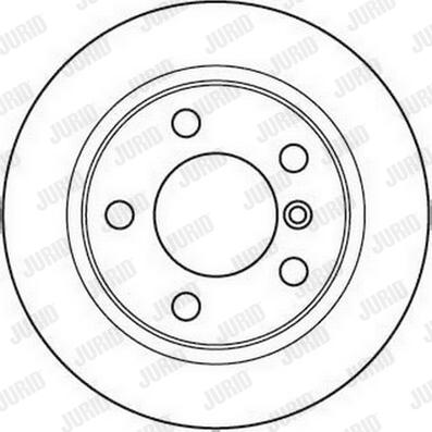 Jurid 562093JC-1 - Bremžu diski www.autospares.lv