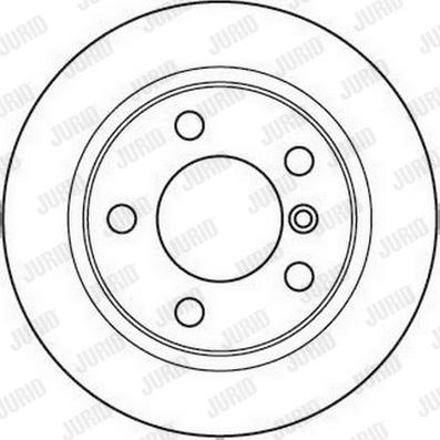 Jurid 562093JC - Bremžu diski www.autospares.lv