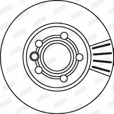 Wolf WD58280B - Тормозной диск www.autospares.lv