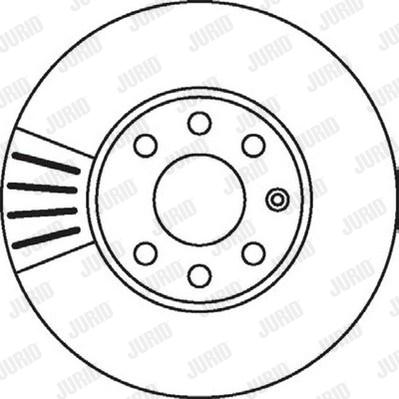 Jurid 562069J - Bremžu diski autospares.lv