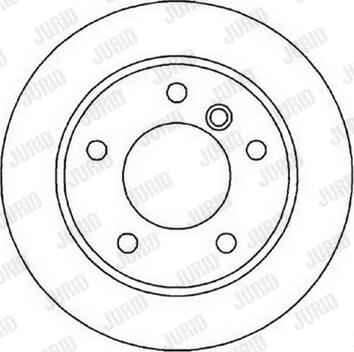 Jurid 562003JC-1 - Bremžu diski www.autospares.lv