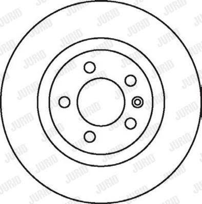 Jurid 562081JC-1 - Bremžu diski www.autospares.lv