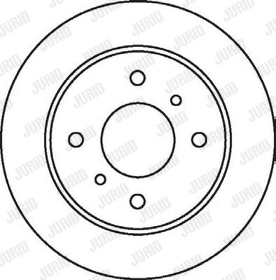 Jurid 562032JC-1 - Bremžu diski www.autospares.lv