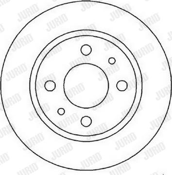 Jurid 562025J - Bremžu diski www.autospares.lv