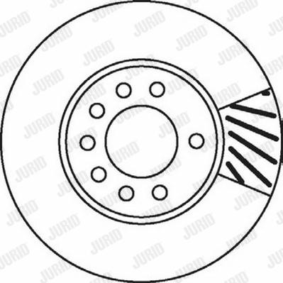 Jurid 562070J - Bremžu diski autospares.lv