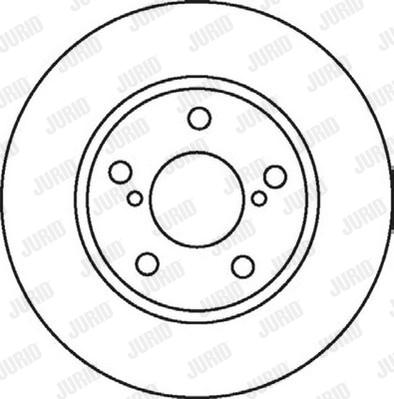 Jurid 562077J - Bremžu diski autospares.lv