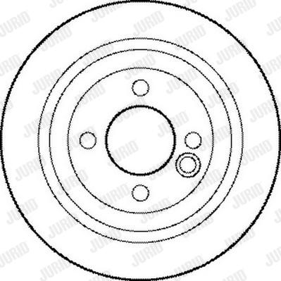 Jurid 562194J - Bremžu diski www.autospares.lv