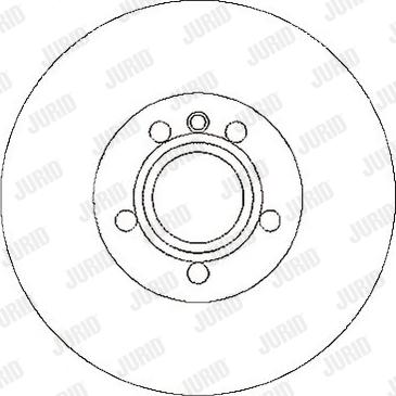 Jurid 562198J - Bremžu diski autospares.lv