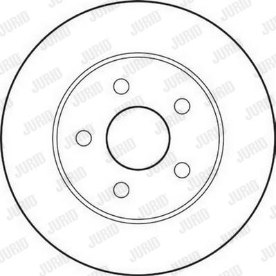 Jurid 562193JC-1 - Bremžu diski www.autospares.lv