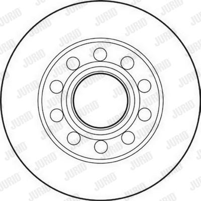 Jurid 562192J - Bremžu diski www.autospares.lv