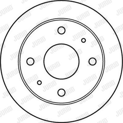 Jurid 562144JC - Bremžu diski www.autospares.lv