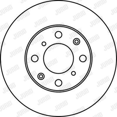 Jurid 562142JC - Bremžu diski www.autospares.lv