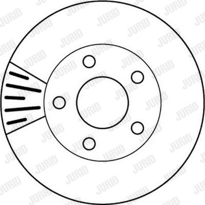 Jurid 562160JC - Тормозной диск www.autospares.lv