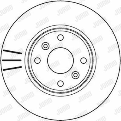 Jurid 562103J - Bremžu diski autospares.lv