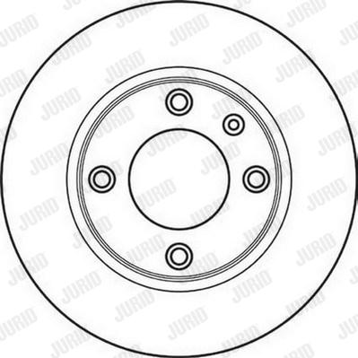 Jurid 562107J - Bremžu diski www.autospares.lv