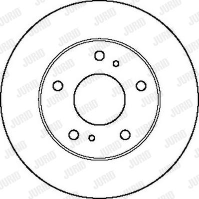 Jurid 562115J-1 - Bremžu diski www.autospares.lv