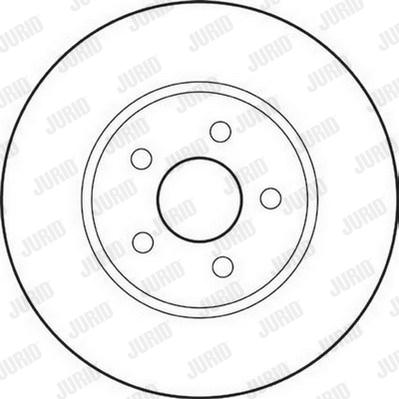 Jurid 562180J - Bremžu diski www.autospares.lv