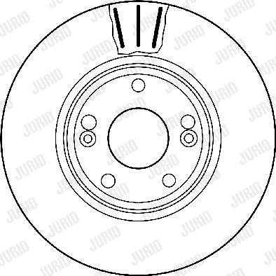 Jurid 562183J - Bremžu diski www.autospares.lv