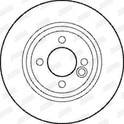 Jurid 562139J - Bremžu diski www.autospares.lv