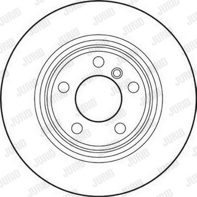 Jurid 562135J - Bremžu diski www.autospares.lv